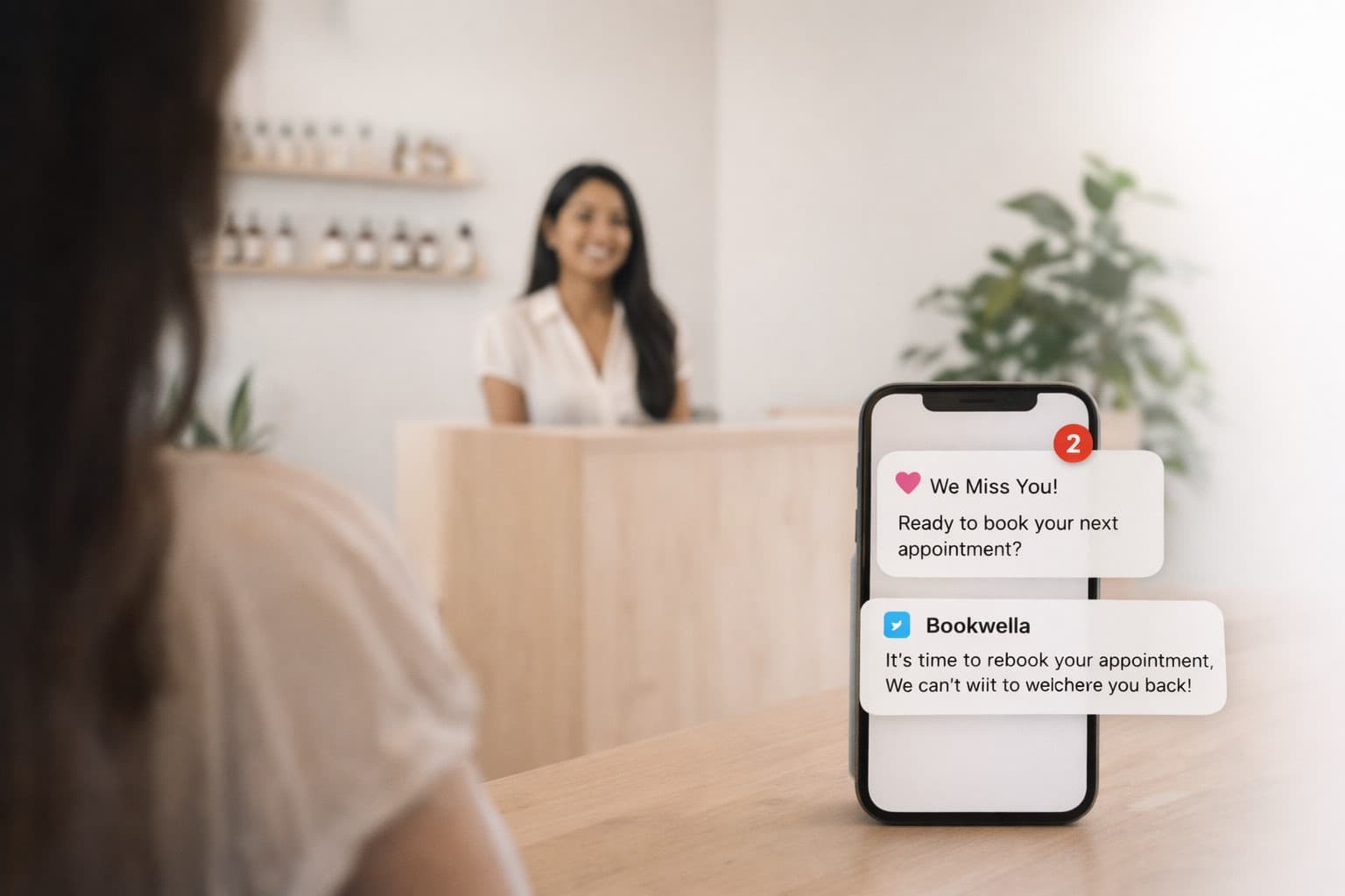 Automated salon appointment reminders without manual texting.