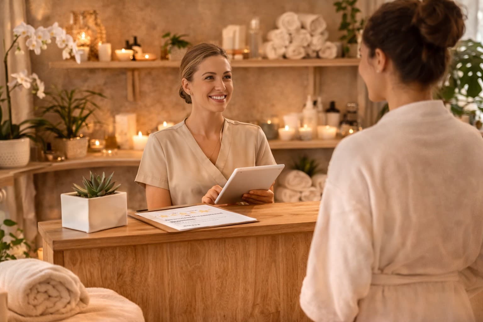 Less admin work for solo practitioners and wellness teams.